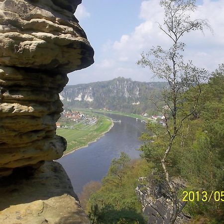 Ferienwohnung Zum Lilienstein 바트샨다우 외부 사진