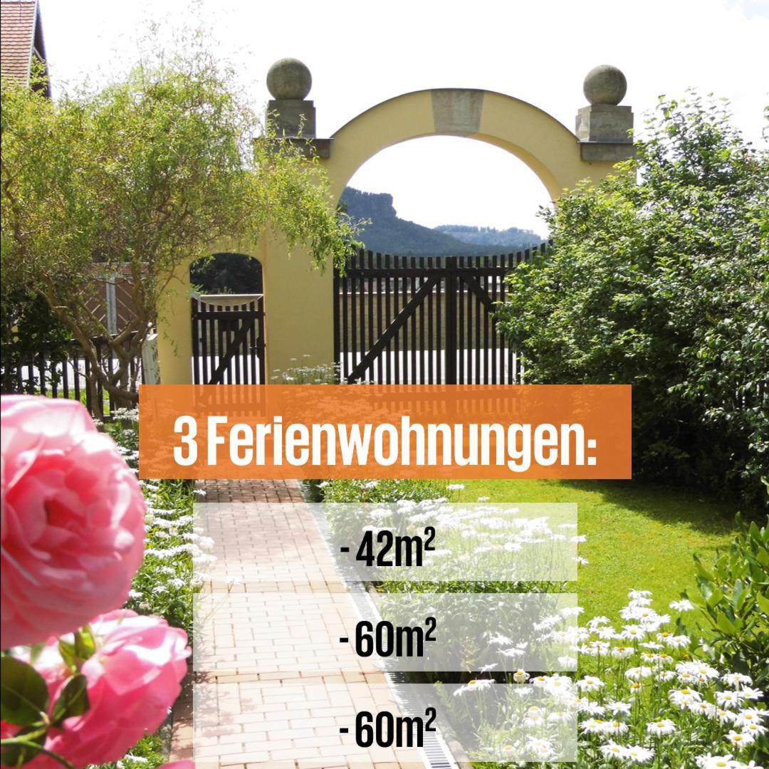 Ferienwohnung Zum Lilienstein 바트샨다우 외부 사진