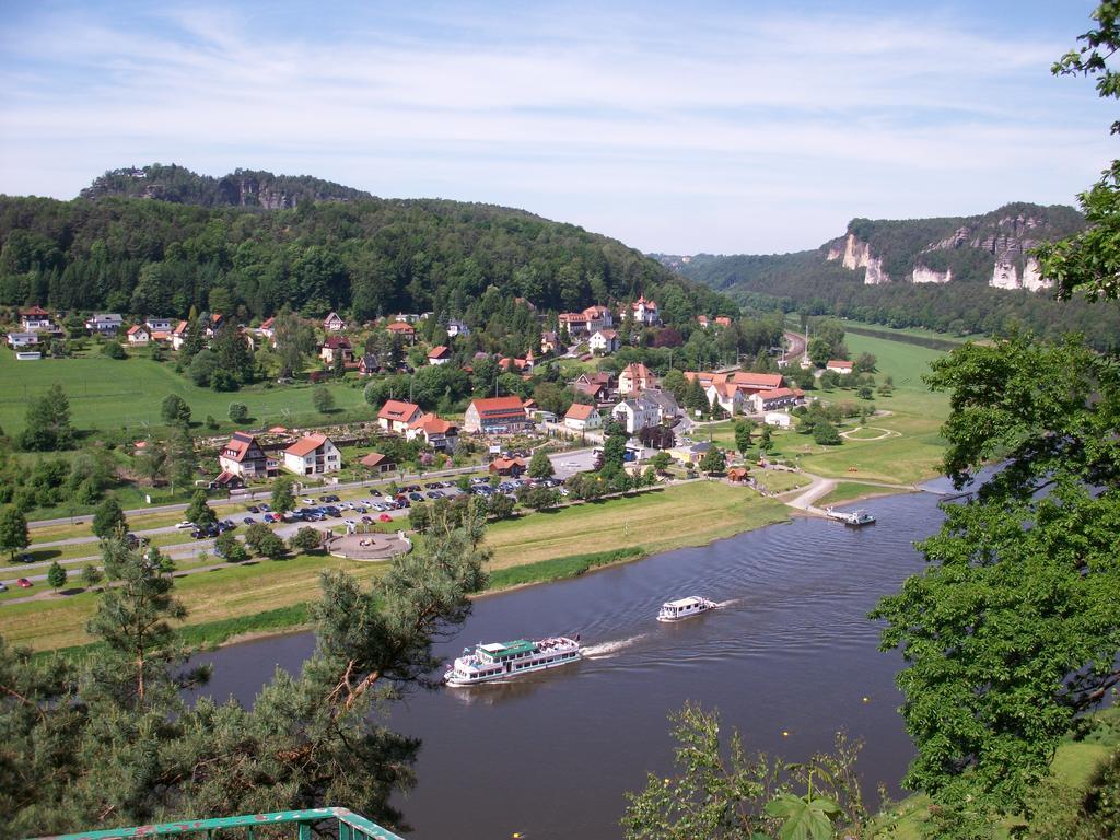 Ferienwohnung Zum Lilienstein 바트샨다우 외부 사진