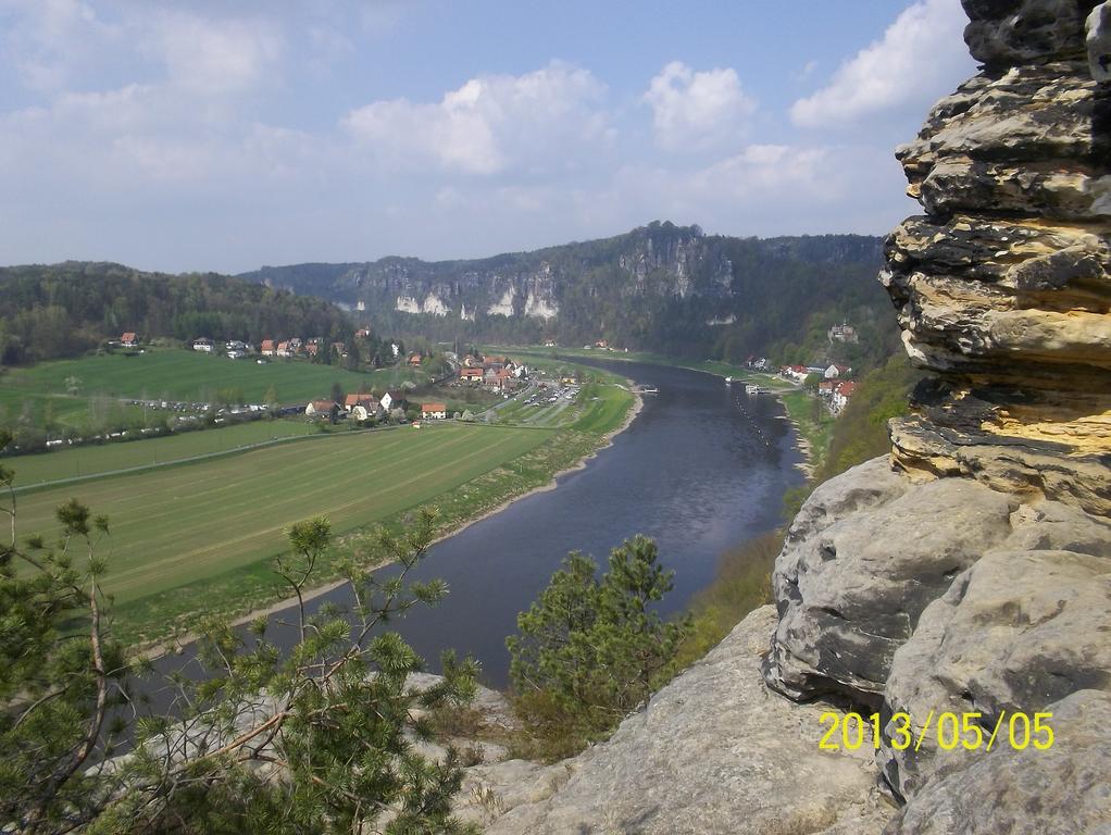 Ferienwohnung Zum Lilienstein 바트샨다우 외부 사진