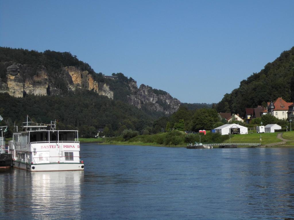 Ferienwohnung Zum Lilienstein 바트샨다우 외부 사진