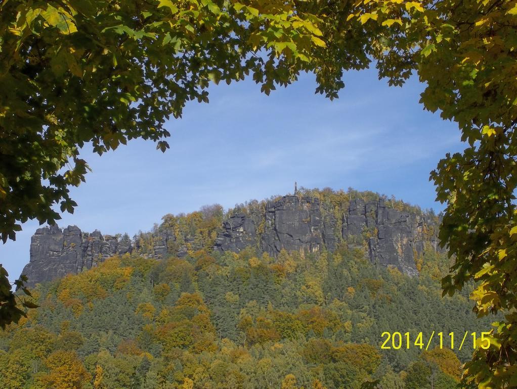 Ferienwohnung Zum Lilienstein 바트샨다우 외부 사진