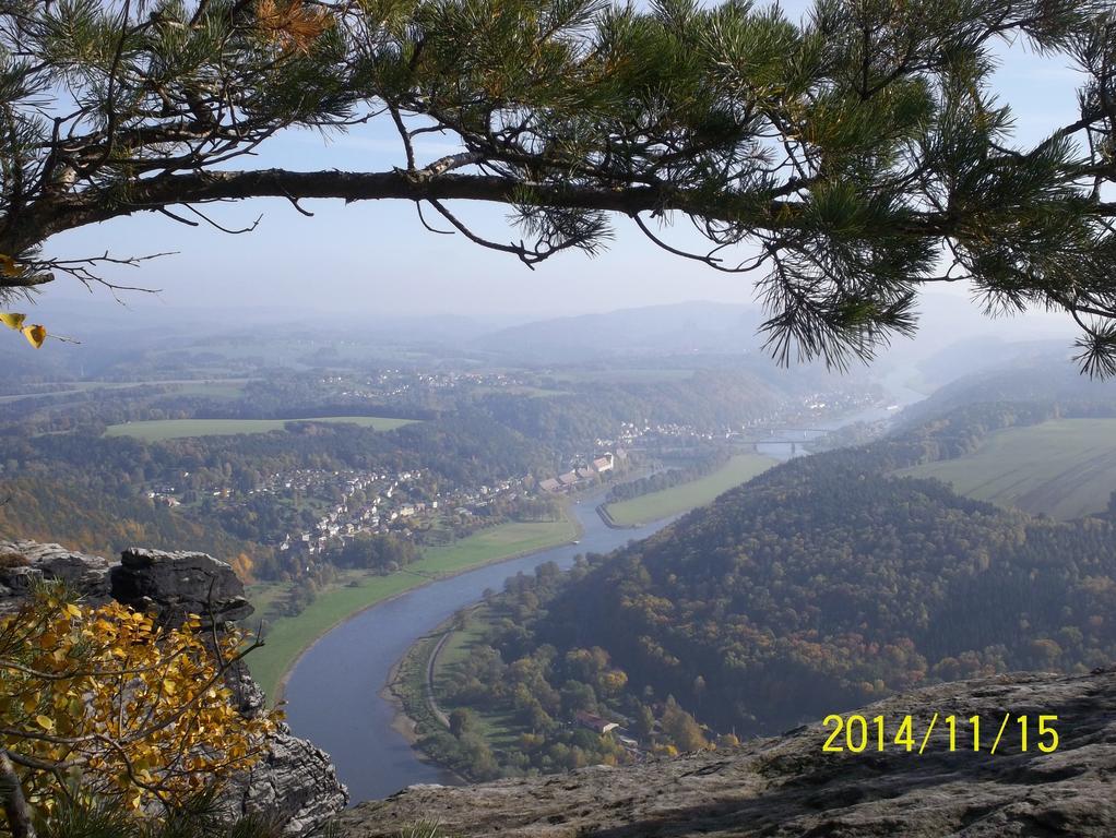 Ferienwohnung Zum Lilienstein 바트샨다우 외부 사진
