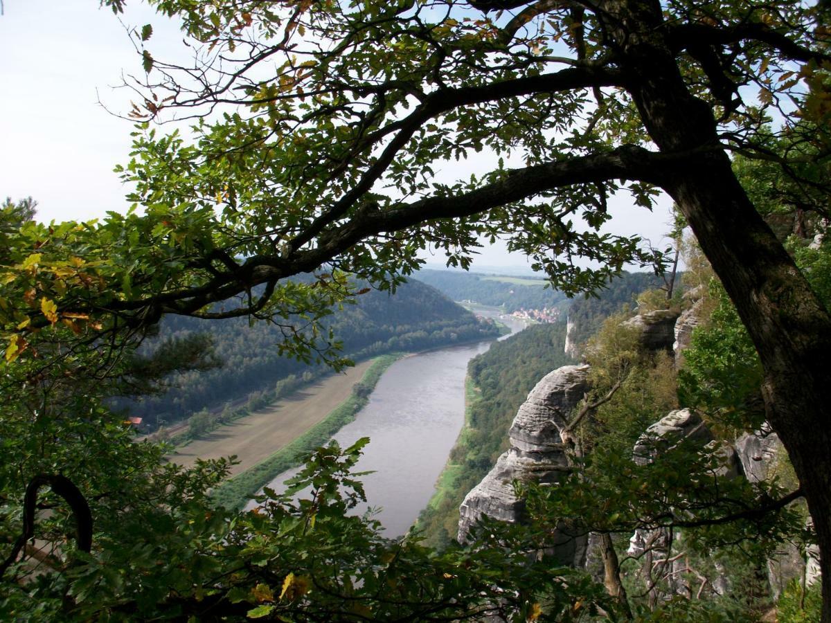 Ferienwohnung Zum Lilienstein 바트샨다우 외부 사진