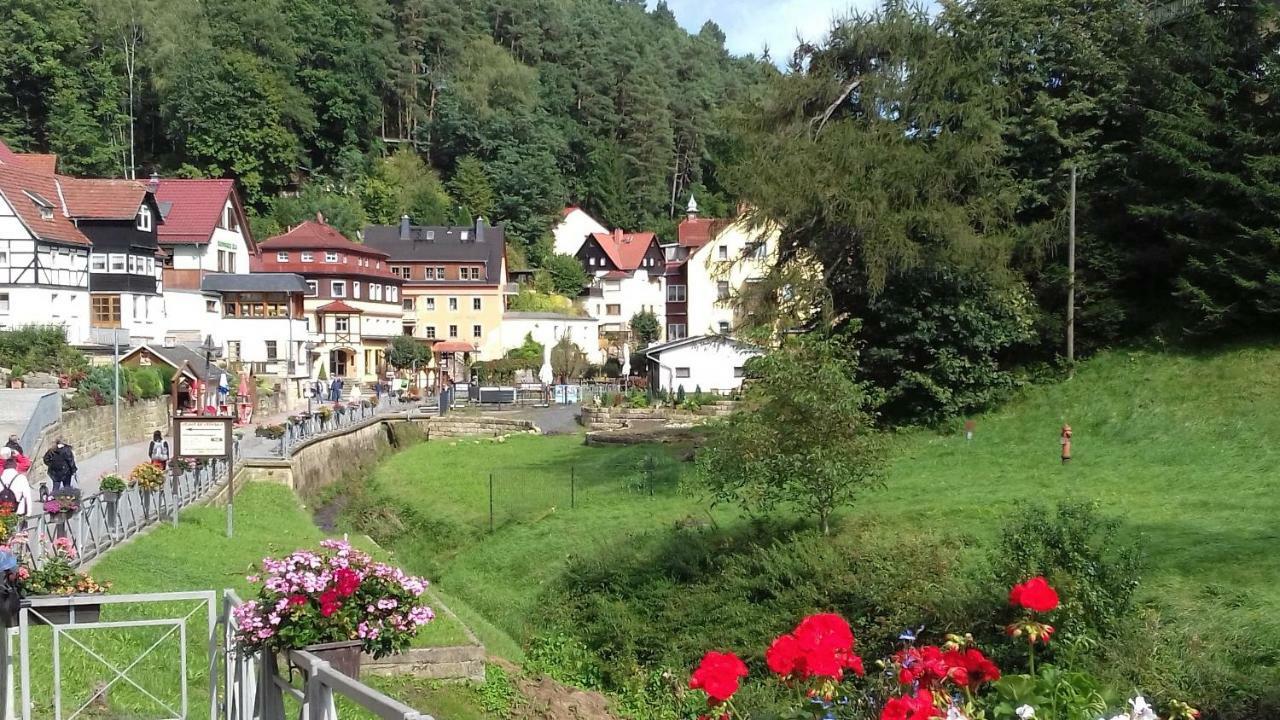 Ferienwohnung Zum Lilienstein 바트샨다우 외부 사진