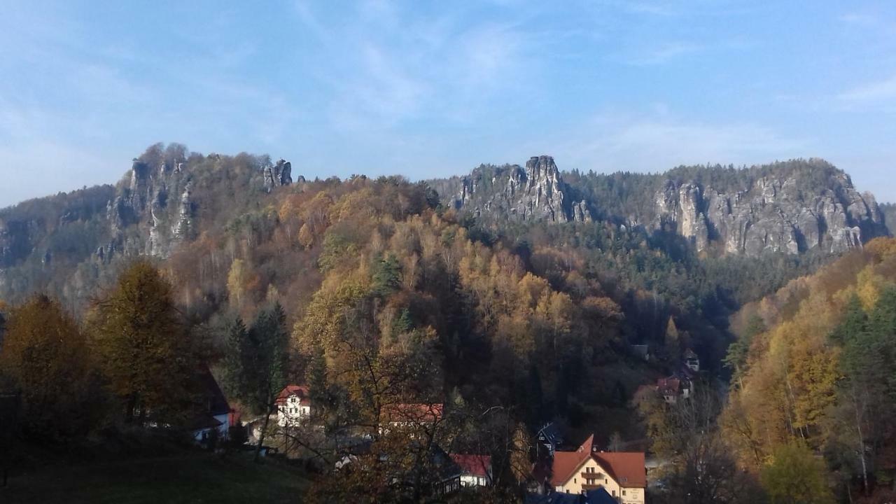 Ferienwohnung Zum Lilienstein 바트샨다우 외부 사진