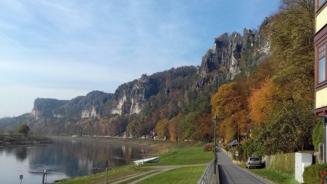 Ferienwohnung Zum Lilienstein 바트샨다우 외부 사진