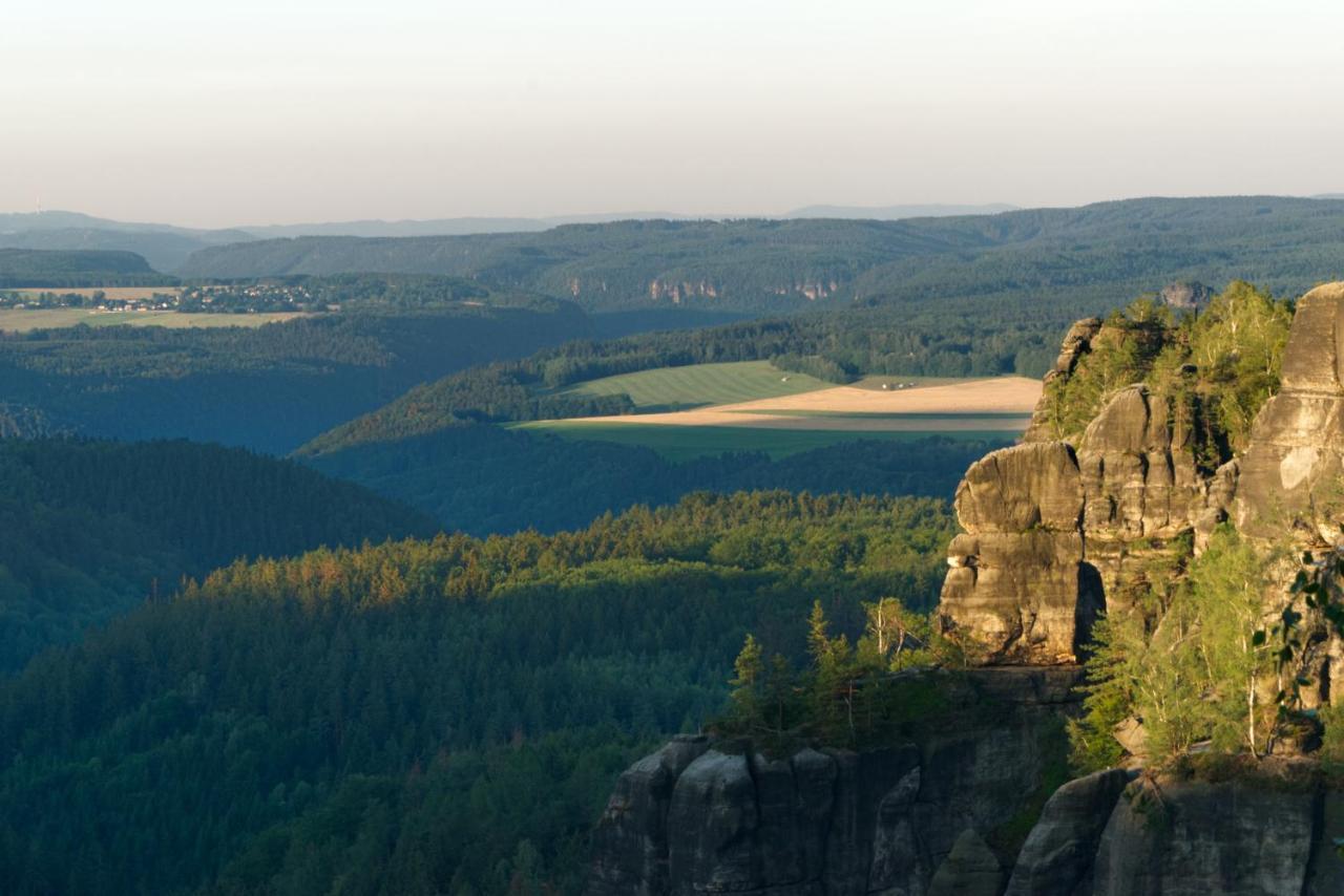 Ferienwohnung Zum Lilienstein 바트샨다우 외부 사진